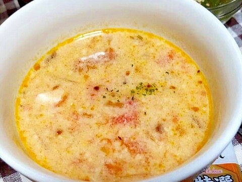 フレッシュトマトと豆乳のスープ